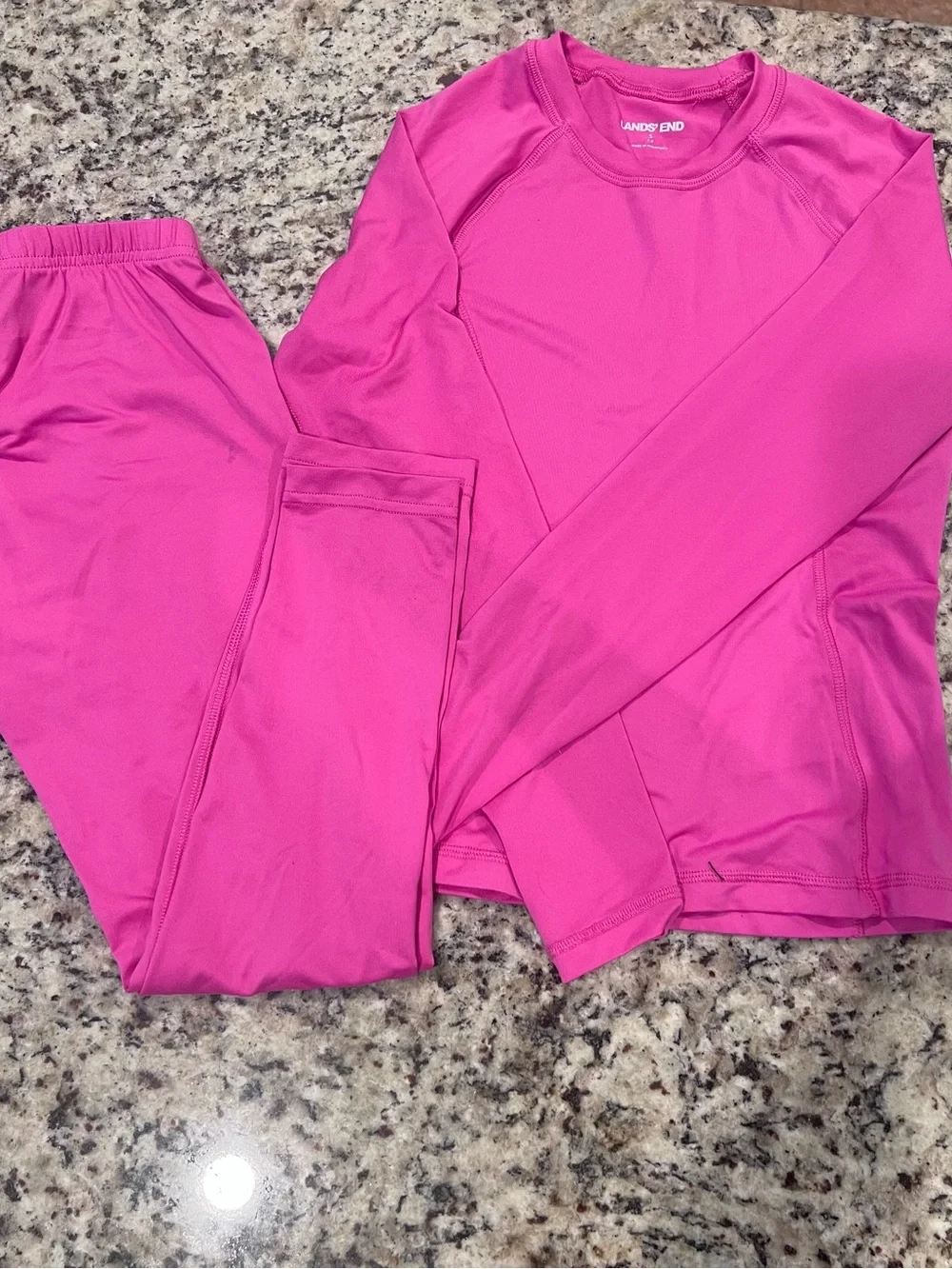 Lands' End Girls' Base Layer S 7-8